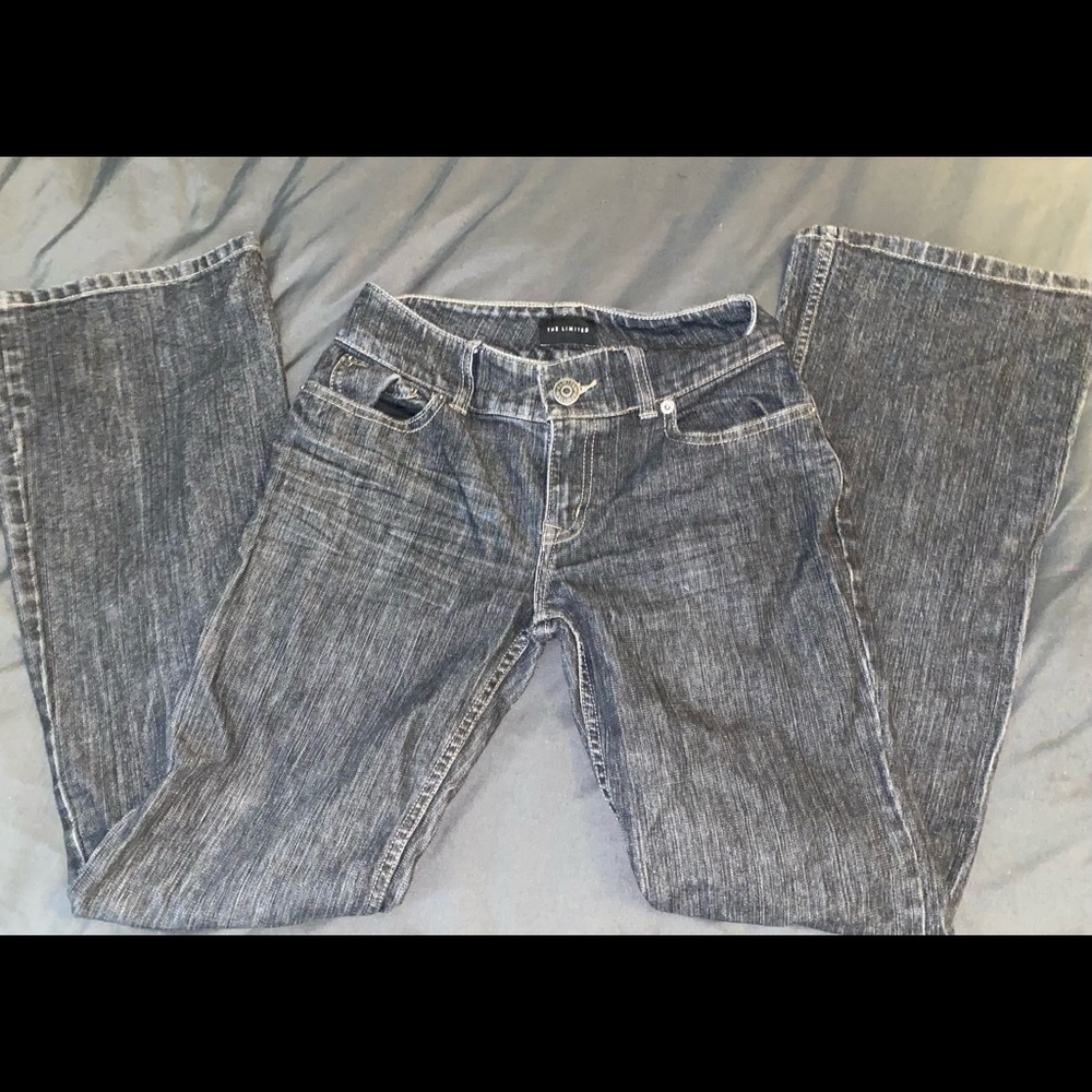 The Limited Black Wide Leg Jean Size 2